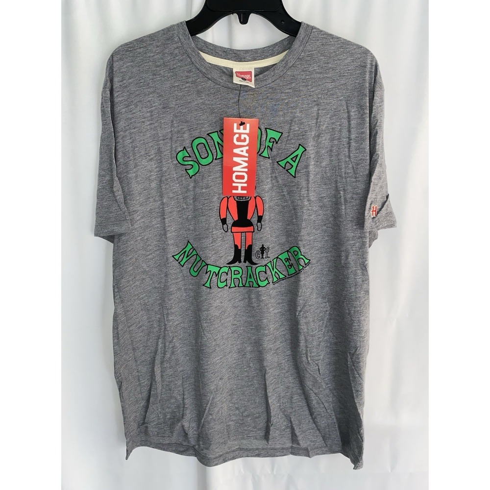 NWT Homage Son Of A Nutcracker ELF Christmas Movie T‎ Shirt XL